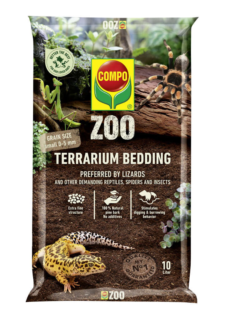 COMPO ZOO Terrarien-Substrat für kleine und große Tiere